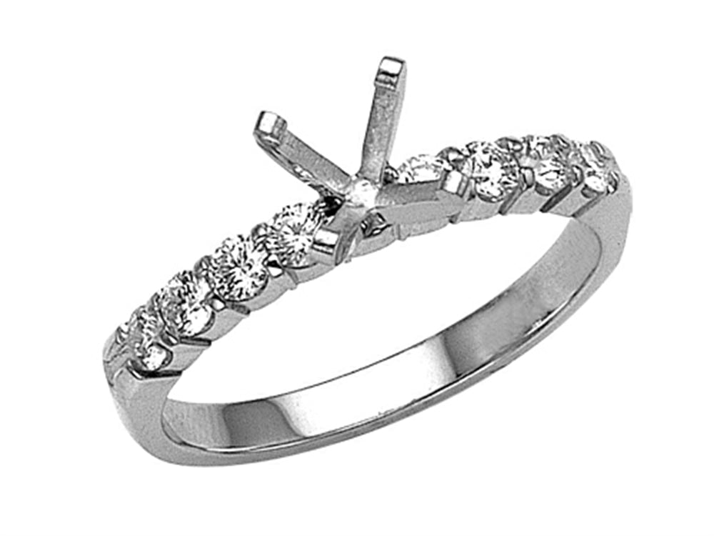 Karina B™ Round Diamonds Engagement Ring