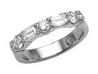 Karina B™ Emerald Cut Diamonds Band
