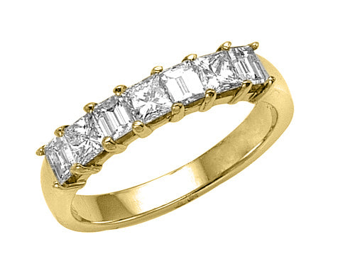 Karina B™ Princess and Baguette Diamonds Band