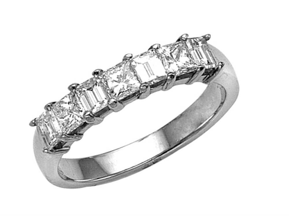 Karina B™ Princess and Baguette Diamonds Band