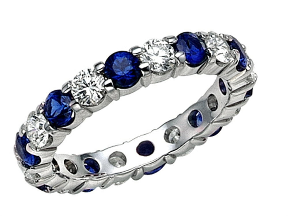 Karina B™ Genuine Sapphire Eternity Band