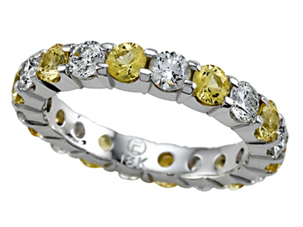 Karina B™ Yellow Sapphire Eternity Band