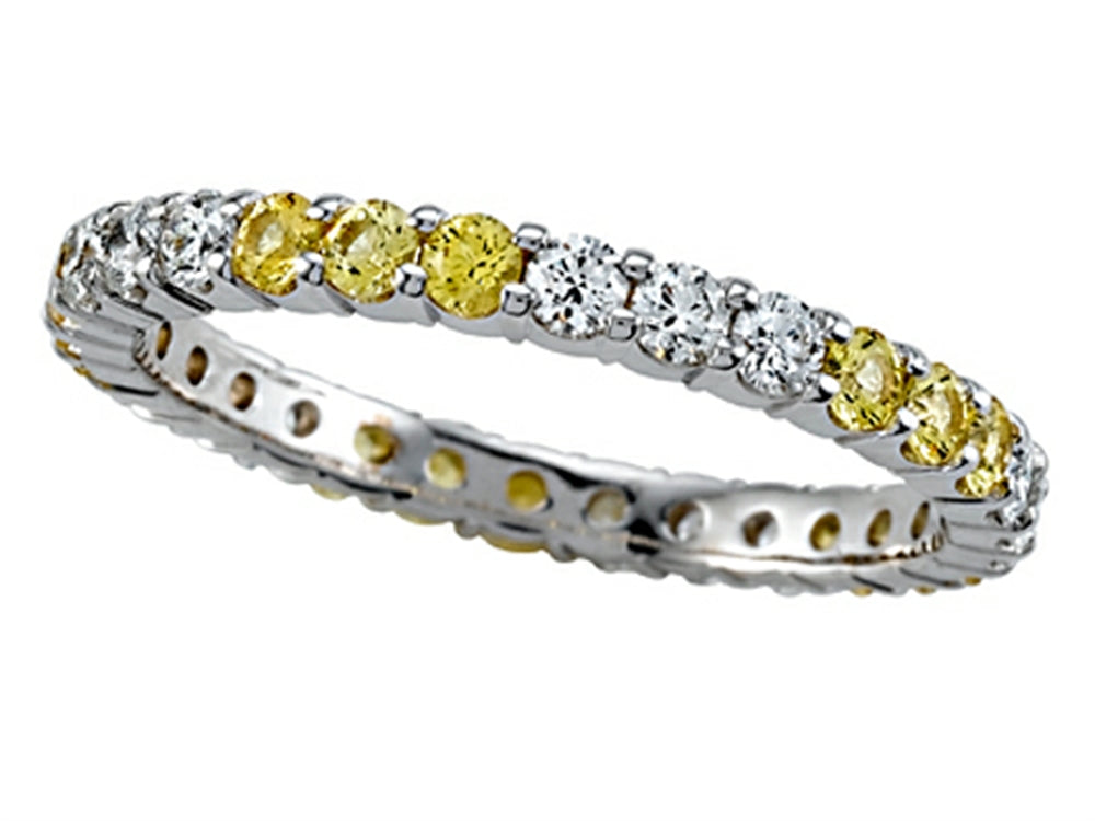 Karina B™ Yellow Sapphire Eternity Band