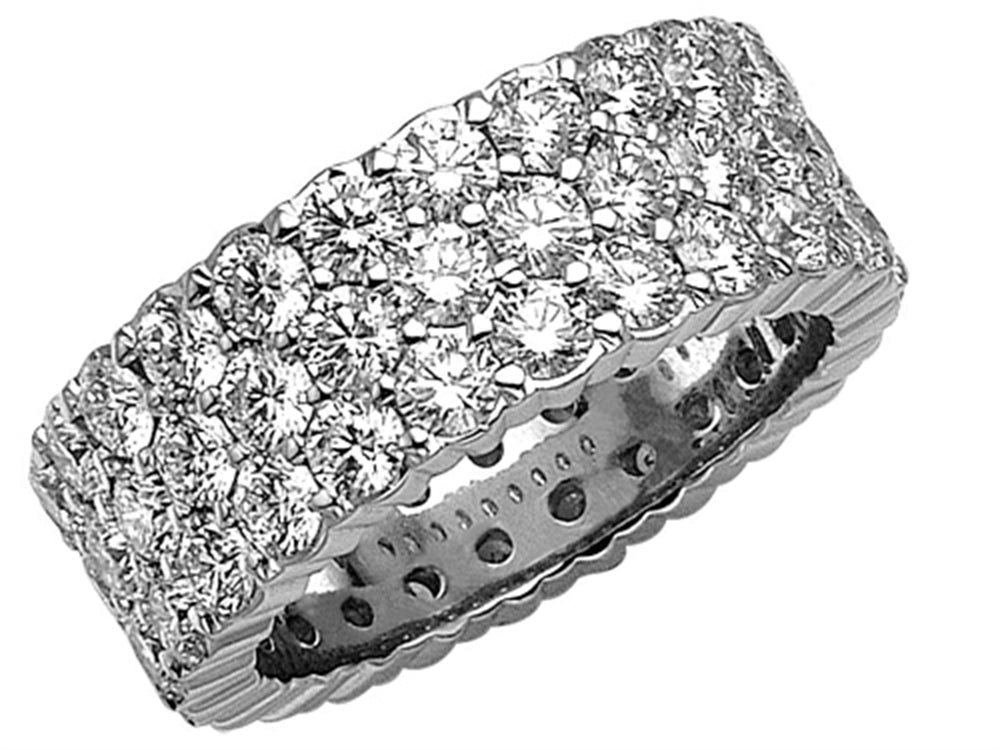 Karina B™ Round Diamonds Eternity Band