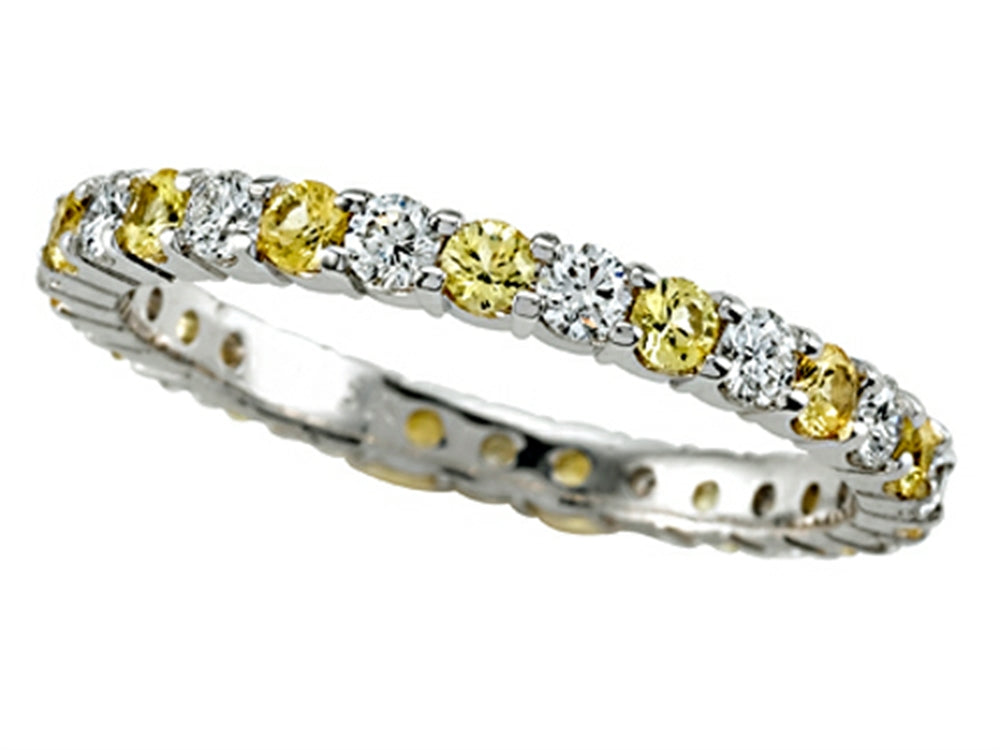 Karina B™ Yellow Sapphire Eternity Band