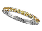 Karina B™ Yellow Sapphire Eternity Band