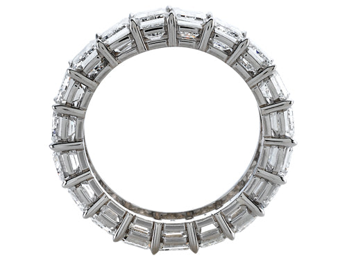 Karina B™ Diamond Emerald Cut All Around Band