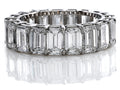 Karina B™ Diamond Emerald Cut All Around Band
