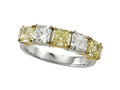 Karina B™ FY and White Radiant Diamond Band