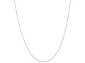 FJC Finejewelers 16 Inch 14k White Gold Carded Curb Chain Necklace