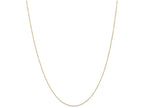 FJC Finejewelers 24 Inch 14k Yellow Gold Carded Curb Chain Necklace