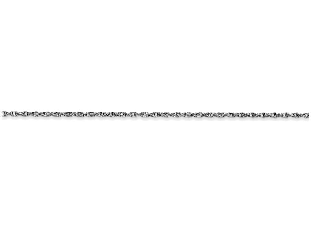 FJC Finejewelers 16 Inch 14k White Gold Carded Cable Rope Chain Necklace
