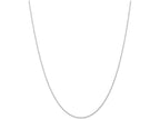 FJC Finejewelers 20 Inch 14k White Gold Carded Cable Rope Chain Necklace