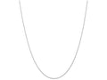 FJC Finejewelers 24 Inch 14k White Gold Carded Cable Rope Chain Necklace