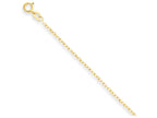 FJC Finejewelers 16 Inch 14k Yellow Gold 1.15mm Carded Cable Rope Chain Necklace