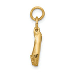 FJC Finejewelers 14k Yellow Gold Ballet Slippers Charm