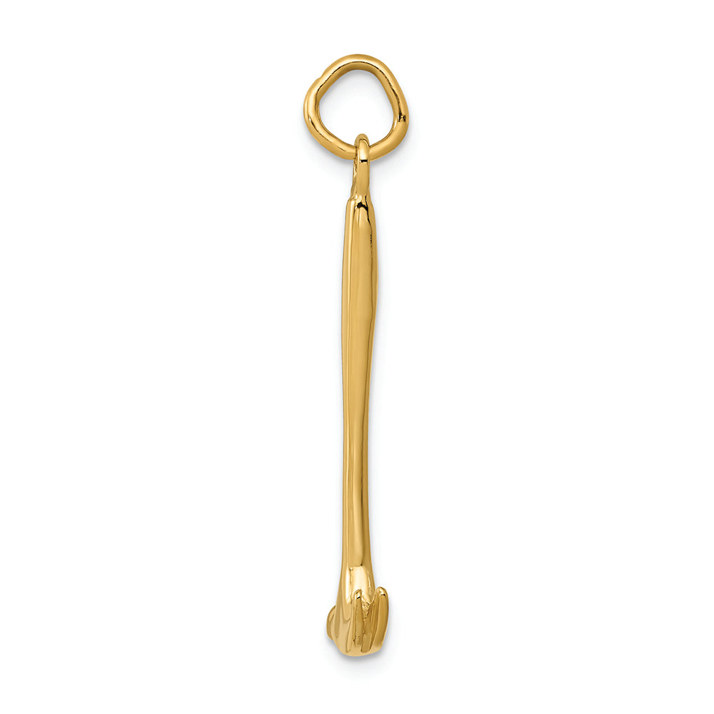 FJC Finejewelers 14k Yellow Gold Hammer Charm