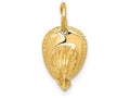 FJC Finejewelers 14k Yellow Gold Fireman's Hat Charm