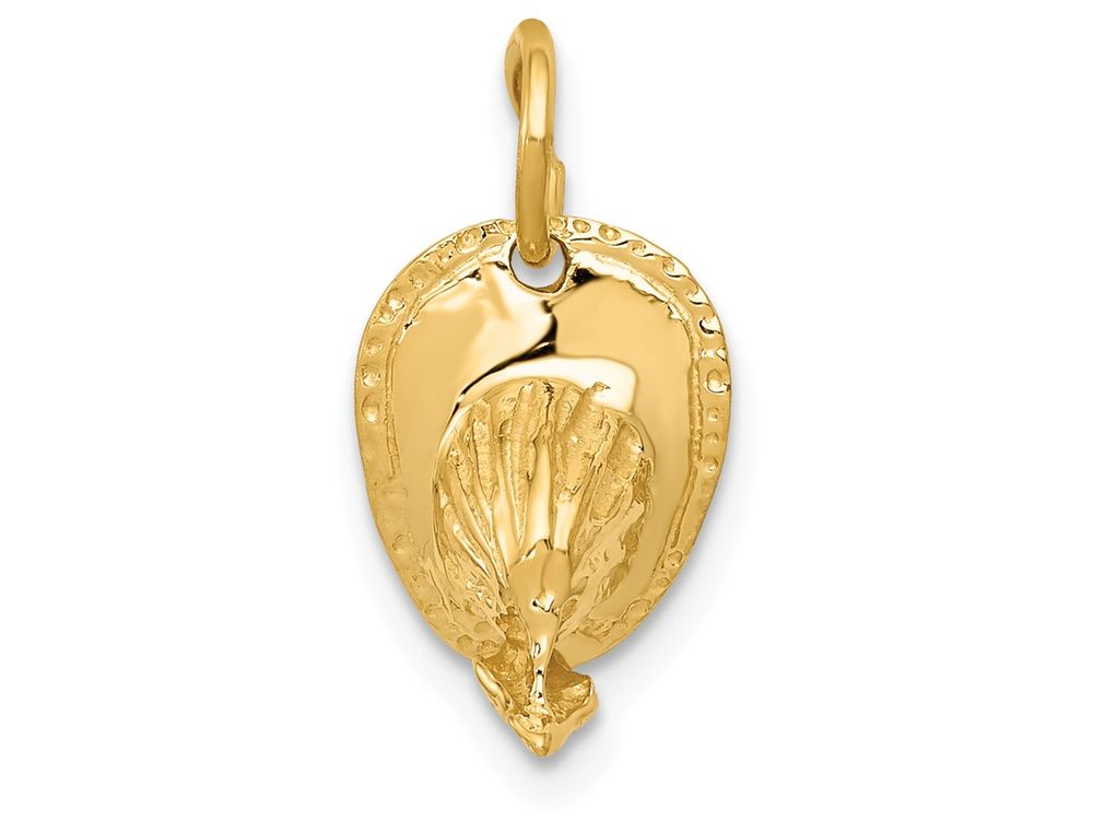 FJC Finejewelers 14k Yellow Gold Fireman's Hat Charm