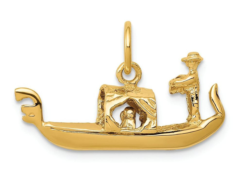 FJC Finejewelers 14k Yellow Gold Gondola Charm
