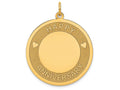 FJC Finejewelers 14k Yellow Gold Happy Anniversary Charm