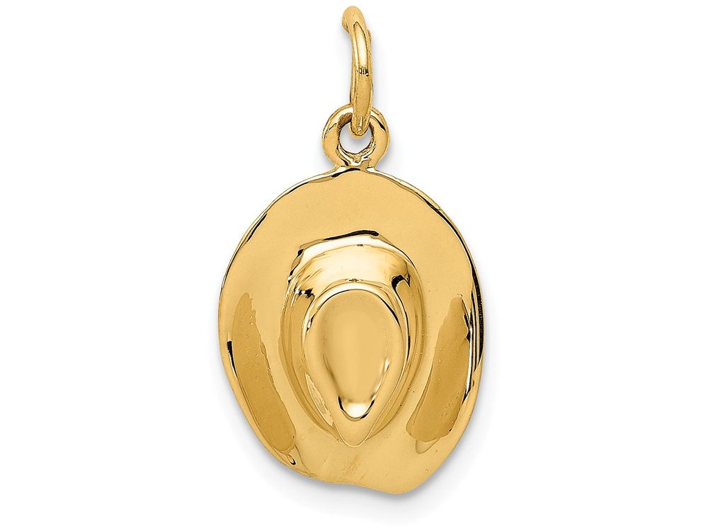 FJC Finejewelers 14k Yellow Gold Hat Charm
