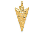 FJC Finejewelers 14k Yellow Gold Arrow Head Charm