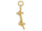 FJC Finejewelers 14k Yellow Gold Mackinac Bridge Charm