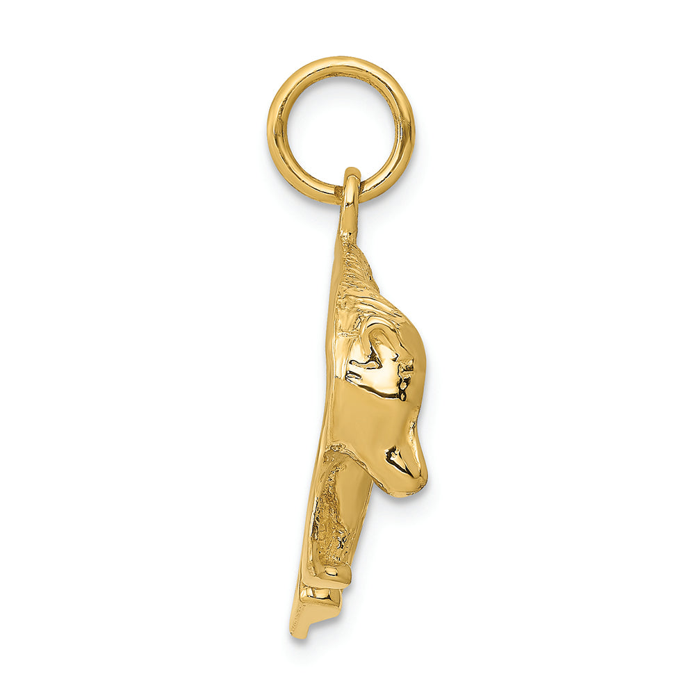 FJC Finejewelers 14k Yellow Gold Bear Charm