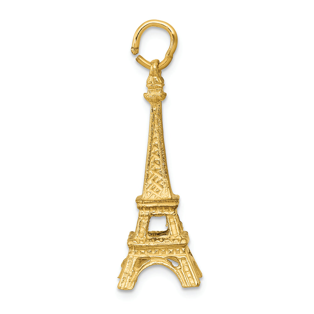 FJC Finejewelers 14k Yellow Gold Eiffel Tower Charm