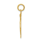 FJC Finejewelers 14k Yellow Gold Large M.d. Caduceus Charm