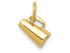 FJC Finejewelers 14k Yellow Gold Megaphone Charm