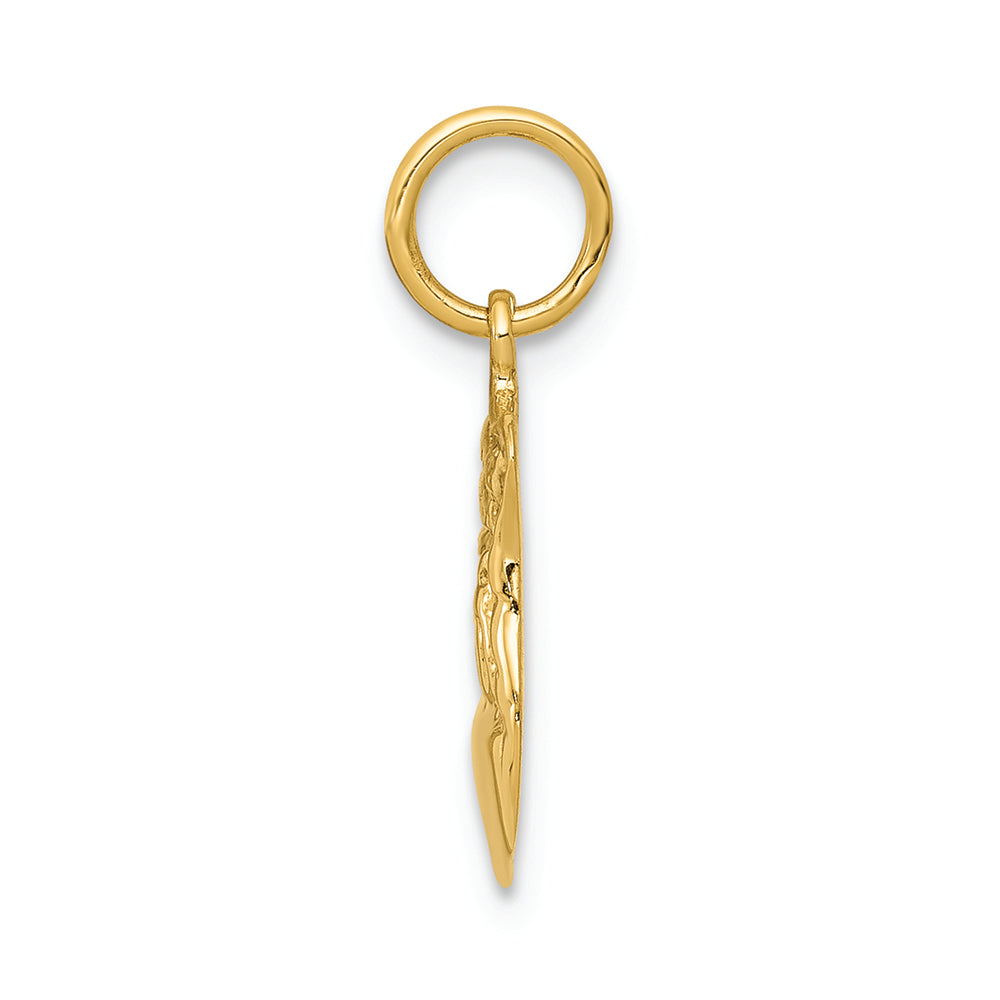 FJC Finejewelers 14k Yellow Gold Police Badge Charm