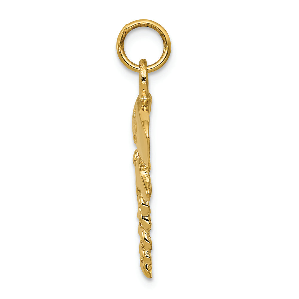 FJC Finejewelers 14k Yellow Gold Nurse Symbol Charm
