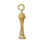 FJC Finejewelers 14k Yellow Gold Seattle Tower Charm
