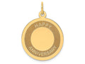 FJC Finejewelers 14k Yellow Gold Happy Anniversary Charm