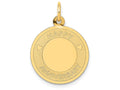 FJC Finejewelers 14k Yellow Gold Happy Anniversary Charm