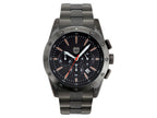 Andrew Marc Men's Heritage Racer Gunmetal Chronograph Watch