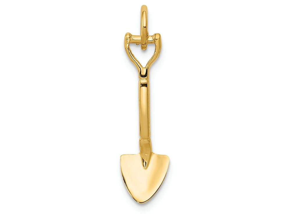 FJC Finejewelers 14k Yellow Gold 3d Spade Charm