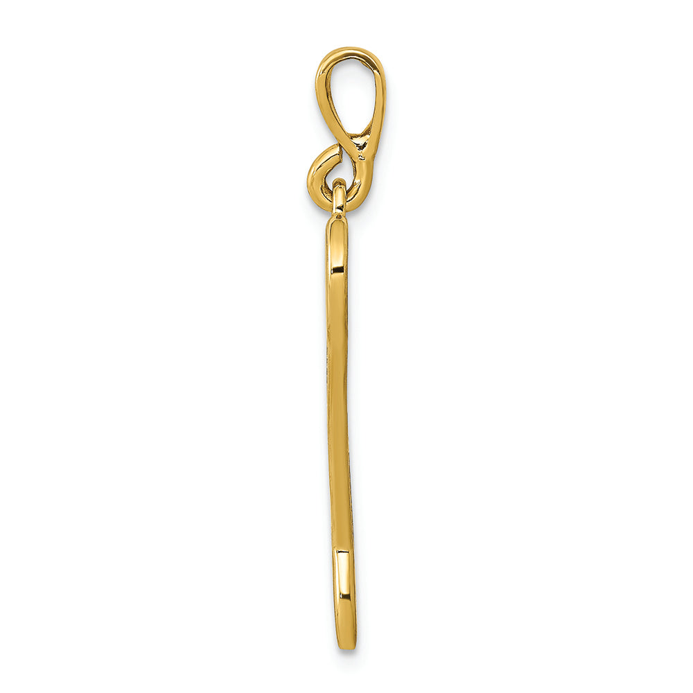 FJC Finejewelers 14k Yellow Gold Wrench Charm