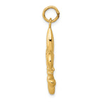 FJC Finejewelers 14k Yellow Gold Fleur De Lis Charm