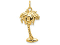 FJC Finejewelers 14k Yellow Gold Palm Tree Charm