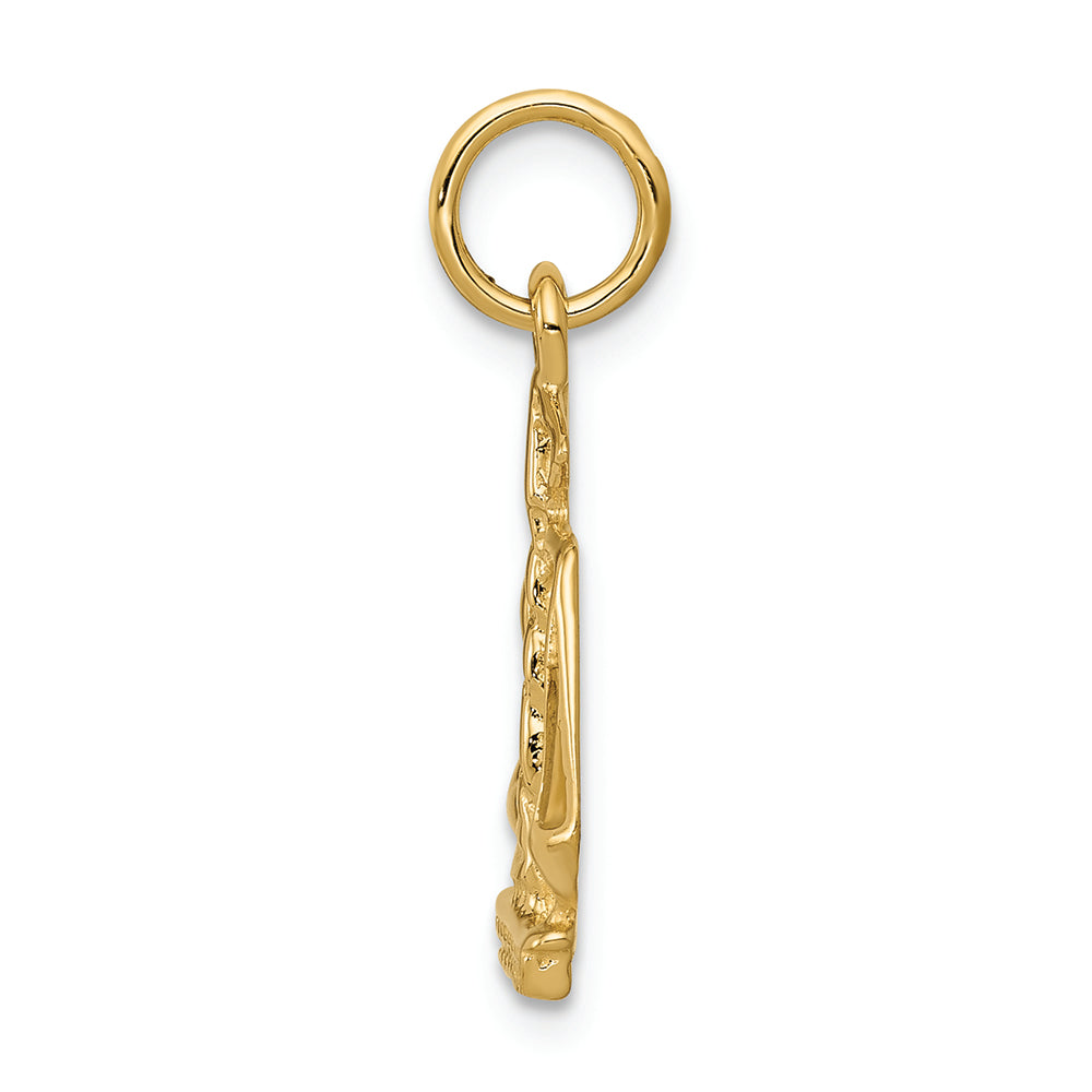 FJC Finejewelers 14k Yellow Gold Scales Of Justice Charm