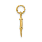 FJC Finejewelers 14k Yellow Gold Doctors Syringe Charm