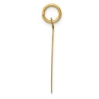 FJC Finejewelers 14k Yellow Gold Las Vegas Disc Charm