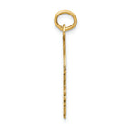 FJC Finejewelers 14k Yellow Gold Solid Polished Boys Head Charm