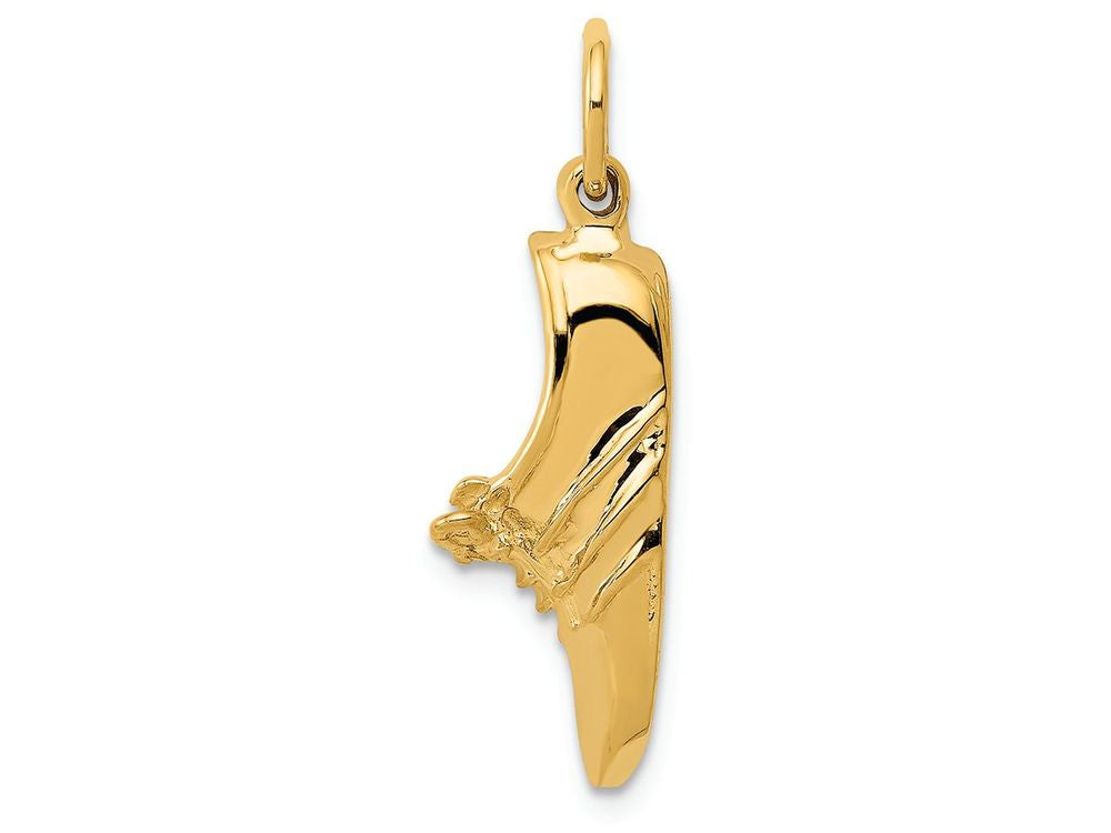 FJC Finejewelers 14k Yellow Gold Jogging Shoe Charm
