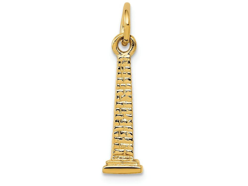 FJC Finejewelers 14k Yellow Gold Washington Monument Charm