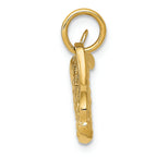 FJC Finejewelers 14k Yellow Gold 3d Golf Bag Charm