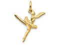 FJC Finejewelers 14k Yellow Gold Ballerina Charm
